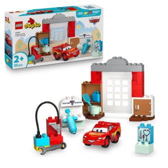 LEGO® DUPLO® Disney 10456 McQueen a návštěva v garáži doktora Hudsona