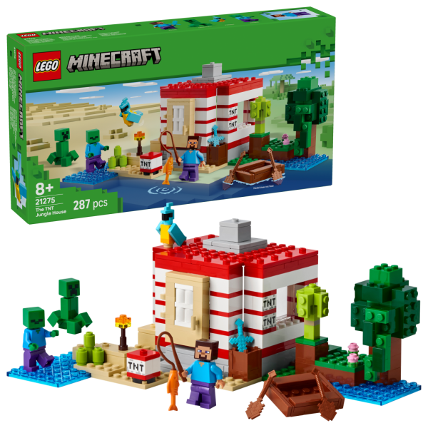 LEGO® Minecraft®  21275 TNT dům v džungli