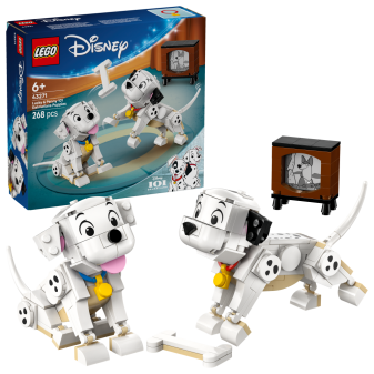 LEGO® Disney 43271 Štěňátka Štístko a Penny z filmu 101 dalmatinů