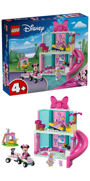 LEGO® Disney 43274 Minnie a hotel pro domácí mazlíčky