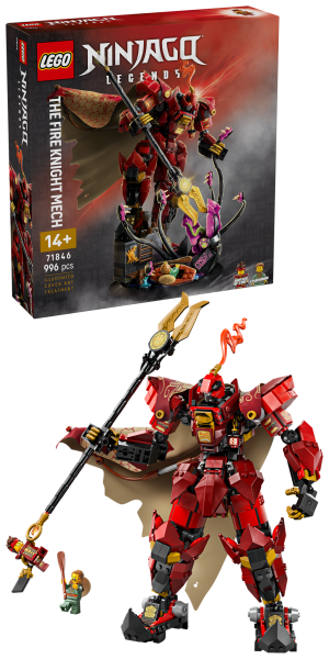 LEGO® NINJAGO® 71846 Robot Ohnivého rytíře