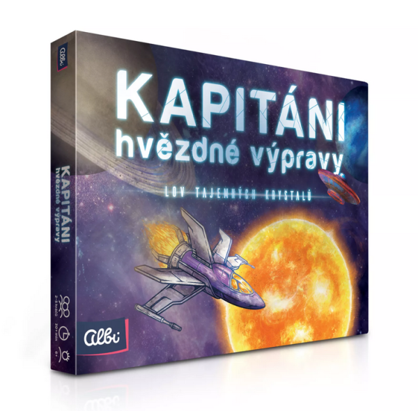 Albi Kapitáni hvězdné výpravy: Lov tajemných krystalů AJ9