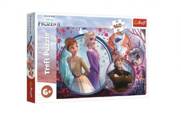 Trefl Puzzle Ledové království II Frozen II 160 dílků