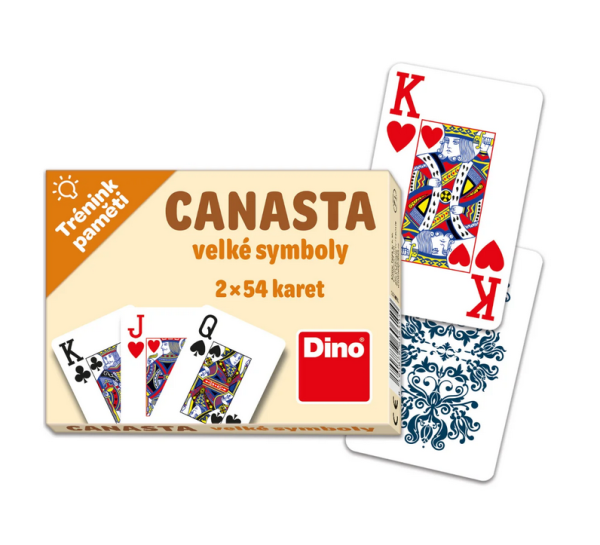Dino Trénink paměti: Kanasta canasta velké symboly