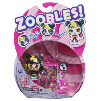 Spin Master Zoobles panenka - černá