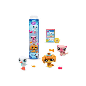 Littlest Pet Shop 3 figurky - 3 druhy, 2.série