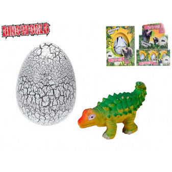 Dinoworld dinosaurus líhnoucí se a rostoucí v krabičce