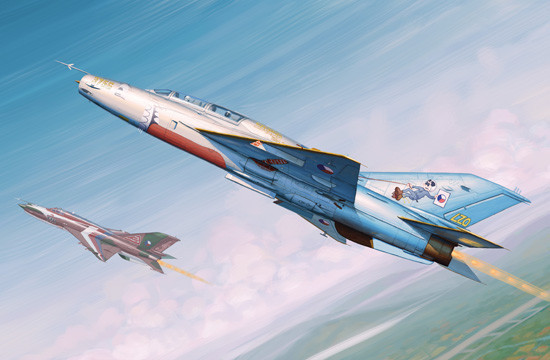 Trumpeter 02865 Mikoyan-Guriewicz MiG-21UM 1:48