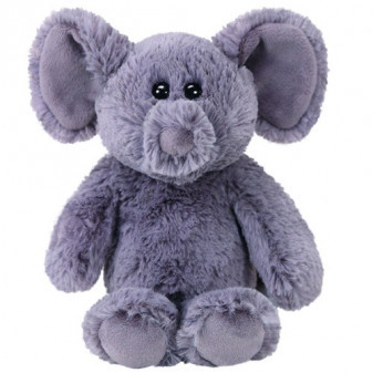 TY Attic Treasures ELLA - šedý slon, 20 cm