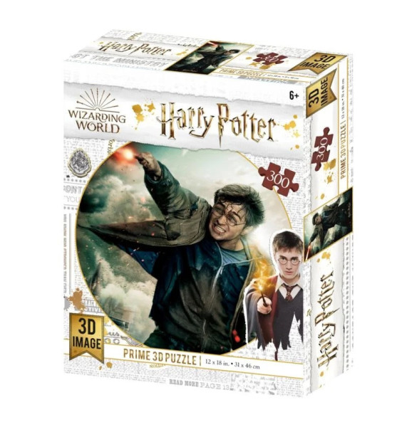 Prime 3D puzzle - Harry Potter magie 300 dílků