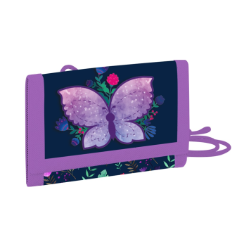 Dětská textilní peněženka Motýl