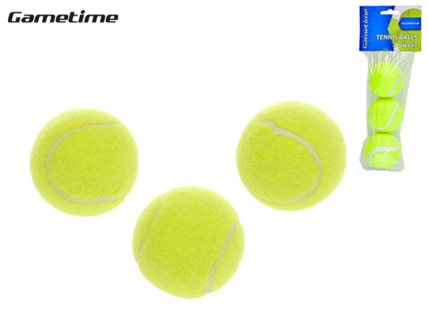 Gametime tenisové míčky 6 cm 3 ks v balení