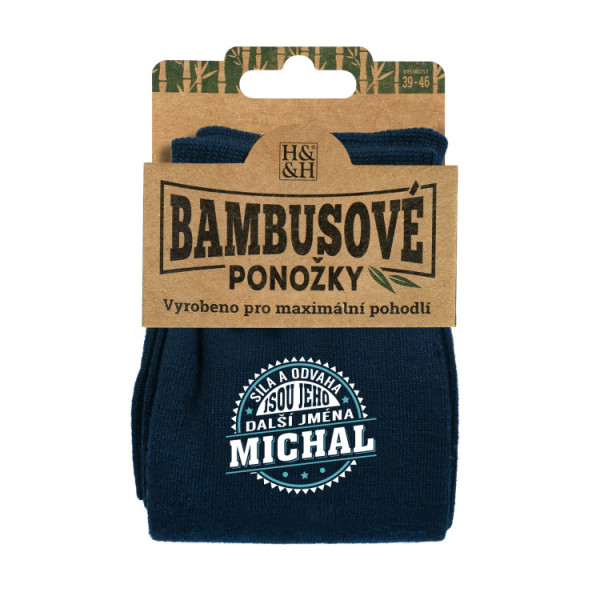 Albi Bambusové ponožky - Michal vel. 39-46