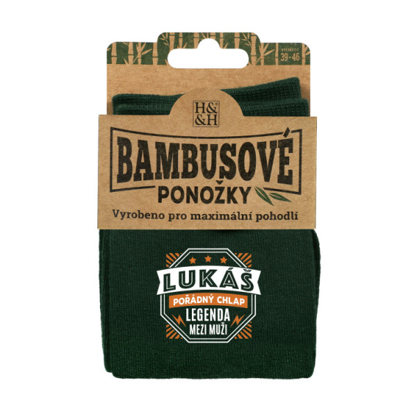 Albi Bambusové ponožky - Lukáš vel. 39-46