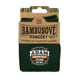 Albi Bambusové ponožky - Adam vel. 39-46