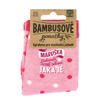 Albi Bambusové ponožky - Maruška vel. 37-42