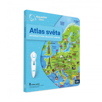 Albi Kouzelné čtení kniha Atlas světa interaktivní mluvící kniha