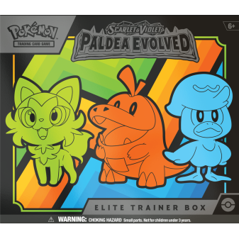 ADC Pokémon TCG: SV02 Paldea Evolved - Elite Trainer Box