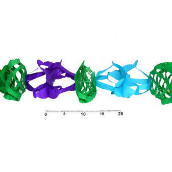 Girlanda papírová 4m