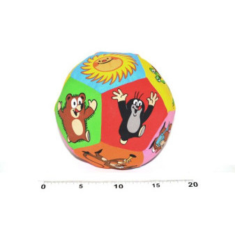 Textilní míček Krtek 15 cm