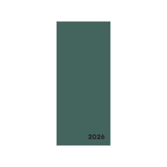 Diář PVC týdenní 2026 VERDE zelená