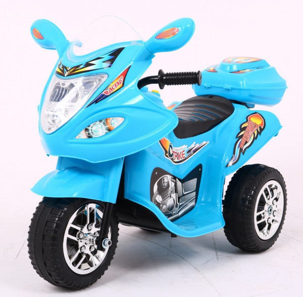Motorka modrá tříkolka elektrické vozítko na baterie BJX-088