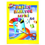 Papíry barevné lepící A4 10 listů