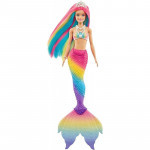 Mattel Barbie BRB  Duhová mořská panna GTF89