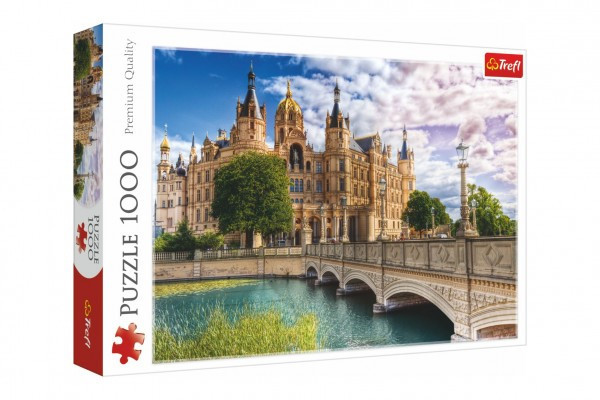 Trefl Puzzle Zámek na ostrově 1000 dílků 68,3x48cm v krabici 40x27x6cm