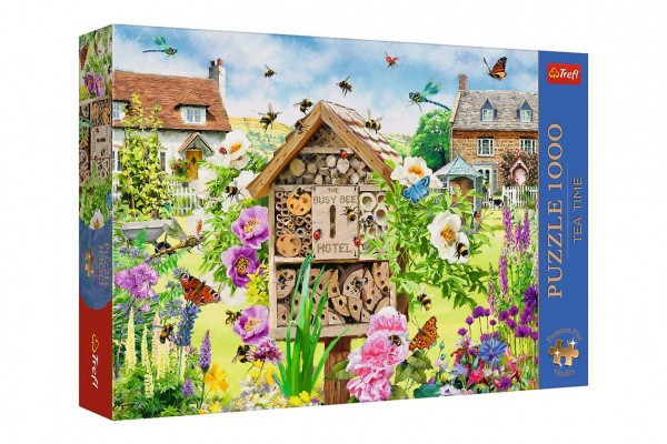 Trefl Puzzle Premium Plus - Čajový čas: Domeček pro včelky 1000 dílků 68
