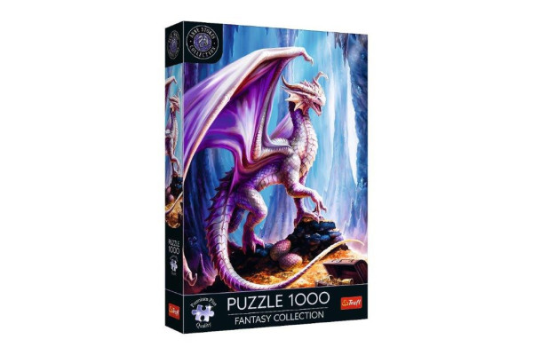 Trefl Puzzle Fantasy Collection:Pokladnice 1000 dílků 48x68,3cm v krabici 27x40x6cm