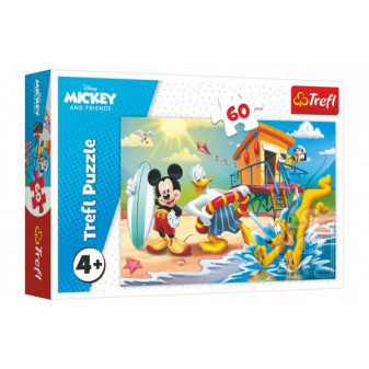 Trefl Puzzle 17359 Mickey a Donald Disney  60 dílků v krabici
