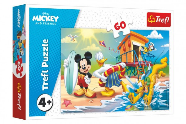 Trefl Puzzle 17359 Mickey a Donald Disney  60 dílků v krabici