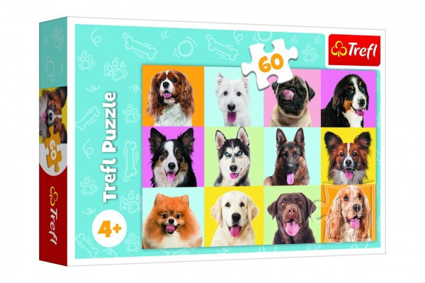 Trefl Puzzle Roztomilí psi
