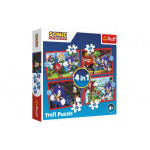 Trefl Puzzle 4v1 Sonic/Sonic The Hedgehog
