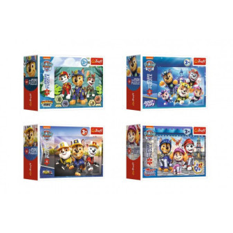 Trefl Minipuzzle miniMAXI 20 dílků Tlapková patrola/Paw Patrol 4 druhy v krabičce