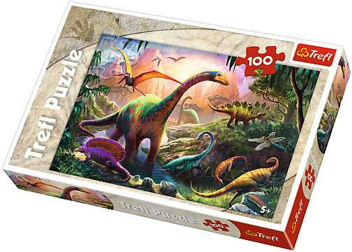 Trefl 116277 Dinosauři 100 dílků