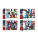 Trefl Minipuzzle 54 dílků Avengers Hrdinové 4 druhy