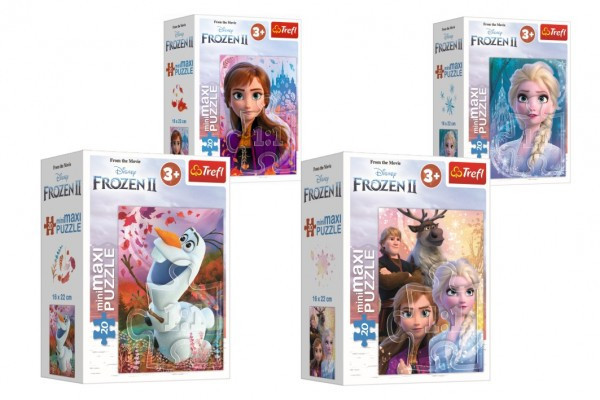 Trefl Minipuzzle miniMaxi 20 dílků Ledové království II Frozen II