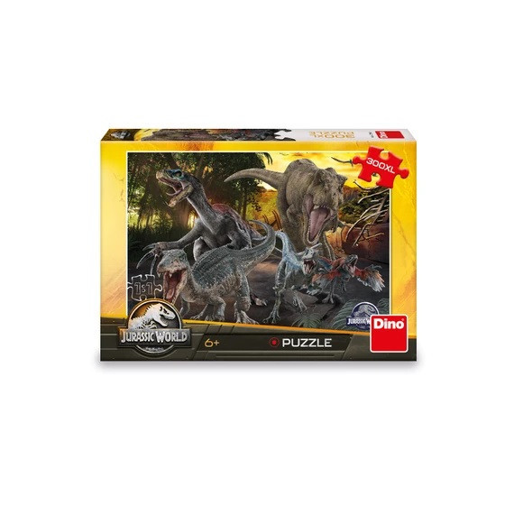 Dino Puzzle Jurský Svět 300 xl dílků