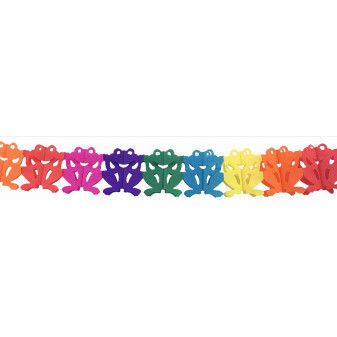 Anděl girlanda 300 x 19 x 18 cm žabky