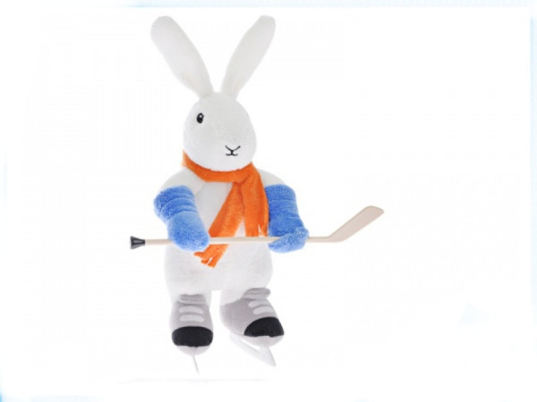 Bobek králík z klobouku 20 cm plyšový