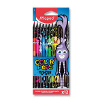 Maped Pastelky Color'Peps Monster - 12 barev