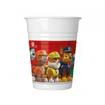 Plastové kelímky Paw Patrol Tlapková patrola 200 ml - 8ks