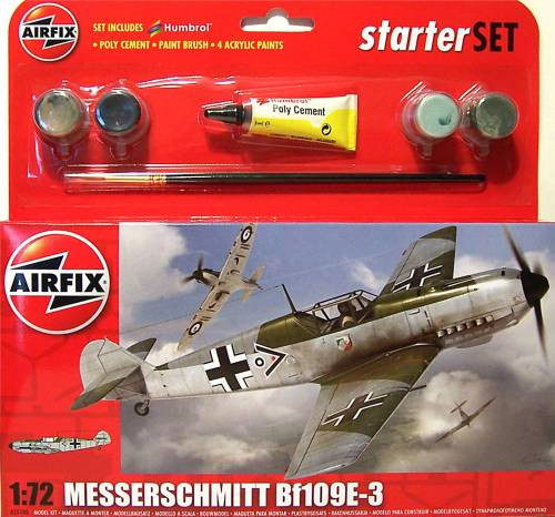 Airfix A55106 starter set letadlo Messerschmitt Bf 109 1 : 72