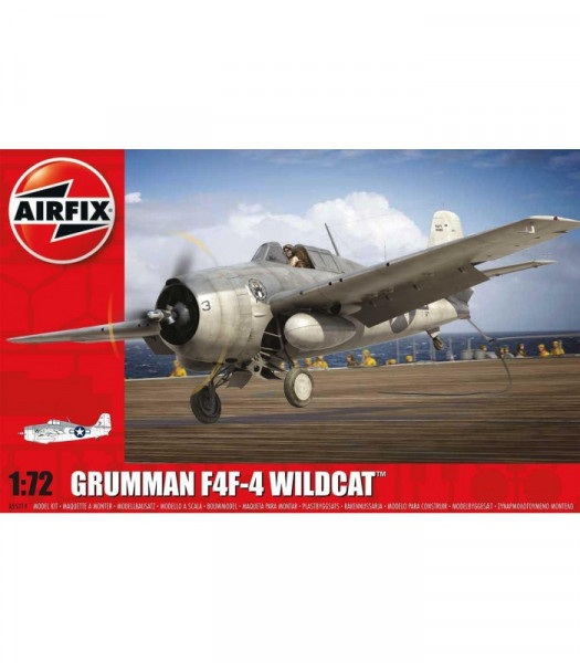 Airfix A55214 starter set letadlo Grumman Wildcat F4F4 1 : 72
