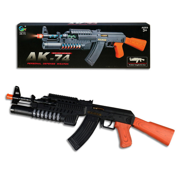 Samopal AK -74 dětský na baterie 53 cm