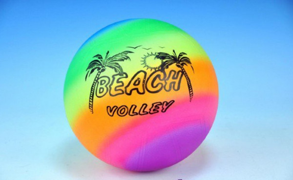 Míč duhový Beach volley 21cm