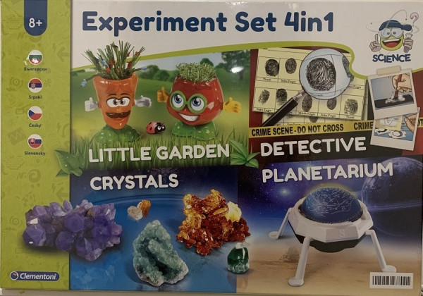 Clementoni Science experiment set 4 v 1