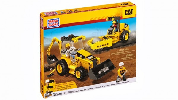 Mega Bloks  Micro CAT stavební stroje